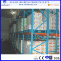 Nanjing Lieferant Stahl Regal Warehouses Push Back Racking mit niedrigem Preis